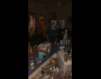 Man drinking beer with friends 