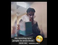 Guy spins in chair tissue lysol wipes 