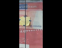 Paper found with threat on bus stop advertisement 