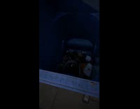 Man found raccoon inside trash bin night