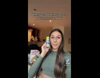 Girl adds all purpose to moms cooking