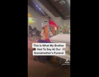 This is What my Brother had to say at our grandmother's funeral