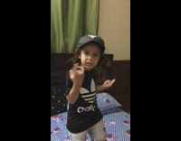 Little girl wants to be a rapper