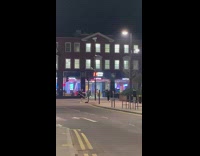 Guy portable light mount takes shoes off