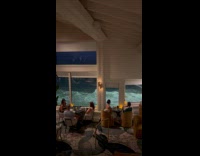 Collab Clips MPUGC - Restaurant with beach waves view 