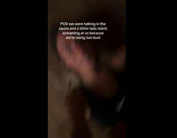 Karen in sauna complains about girls talking 