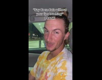 Coca cola prank in car 