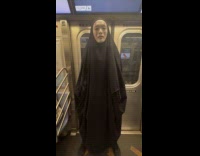 Collab Subway Creatures - Man Spirited Away No-Face costume subway