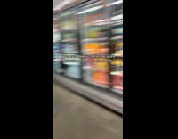 Staff chasing customer out on closing time