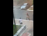 Woman in checkered coat and red hat tiktok dance