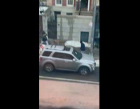 Guy yells out open car window pt. 2 
