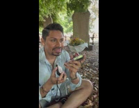 Man returns to the graveside of Annie 