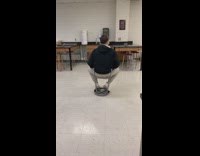 Collab BitchMP - Guy spinning on stool chair