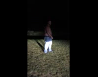 A Guy Runs Into His Shirtless Friend