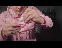 Man Glues Pacifier and Put it on His Mouth