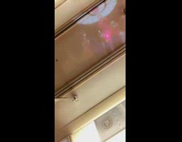 Denim jacket girl music video plays subway 