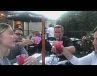 Girl makes sexual toast and confuses dad