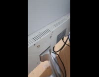 Submitter show ants crawl inside the monitor