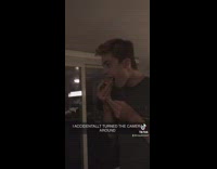 (Deactivated Duplicate Asset) Collab BitchIG2 - Girl tries to film guy accidentally films herself