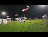 Class drone racing crash and burst flames