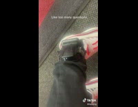 Guy gets call on ankle monitor