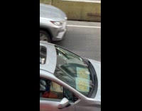 Collab WINY - Dried lemon cocktail garnish on car dashboard