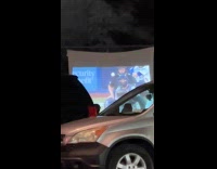 [Third Party] People watching baseball game on street