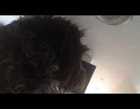 Woman calls dog tries to eat phone