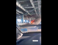 Collab winy - Submitter passed by burning car to work