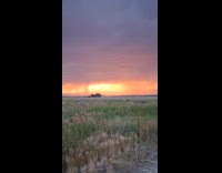 ﻿Sunset view in the sky of Wyoming Part 2