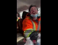 Firefighter drops pliers out window 