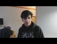 Guy surprises friend after traveling 