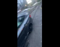 Collab BitchMP - Aftermath of car accident driving off road 