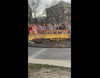 crowd sorority girls university missouri