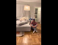 Group of guys playing a quiet place 