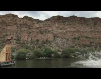 Man on Bike Does Backflip Towards Lake