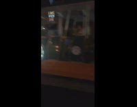Collab Kook Of The Day - Guy on skateboard holds back of tram 