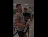 Men with Nerf Gun is Startled by Submitter 