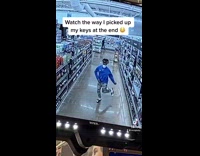 Collab BitchMP - Guy dances for surveillance camera in store 