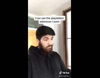 Black sweater guy persuades negotiates with brother