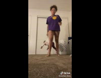 Mom records a video baby tries to mess it up