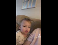 Baby gets da accident nickname with filter 