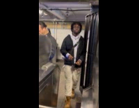 Guy test hop at new turnstiles spikes