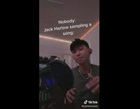 Guy sings like Jack Harlow on sample