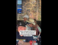 SUBMITTED FIRST TO BITCH - Ladies dressed as elderly for bachelorette
