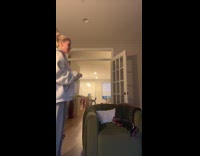 Woman showing off RC Air Swimmer 