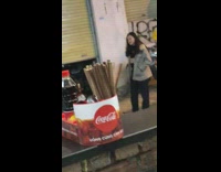 Guy dub woman grey dress pictorial street