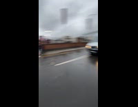 Collab WeirdM - Man on bike encounter lots of police van