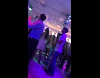 Collab Clips MPUGC - Younger crowd dance to macarena at club 