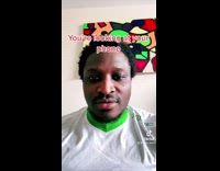 Collab BitchIG2 - Guy in white shirt self diagnosed genius looking at phone 